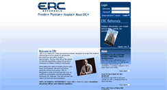 Desktop Screenshot of ercreferrals.com